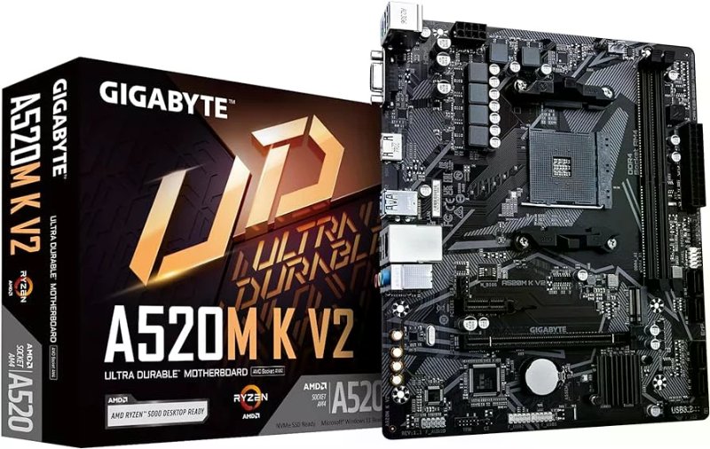 Motherboard Gigabyte A520M AM4